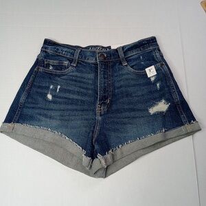 Arizona Jean Company Women's Dark Blue Jean Shorts